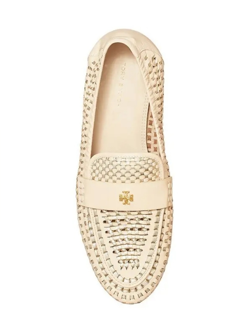 Tory Burch | Woven Leather Ballet Loafers